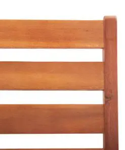 vidaXL Outdoor Dining Chairs 2 pcs Solid Acacia Wood