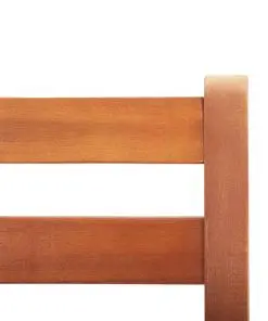 vidaXL Bar Chairs 2 pcs Solid Acacia Wood