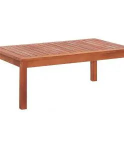 vidaXL 4 Piece Garden Lounge Set Solid Acacia Wood