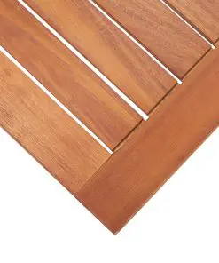 vidaXL 4 Piece Garden Lounge Set Solid Acacia Wood