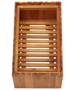 vidaXL Garden Planter 50x30x25 cm Solid Acacia Wood