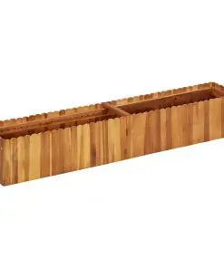 vidaXL Garden Raised Bed 150x30x25 cm Solid Acacia Wood