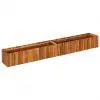 vidaXL Garden Raised Bed 200x30x25 cm Solid Acacia Wood vidaXL Garden Raised Bed 200x30x25 cm Solid Acacia Wood