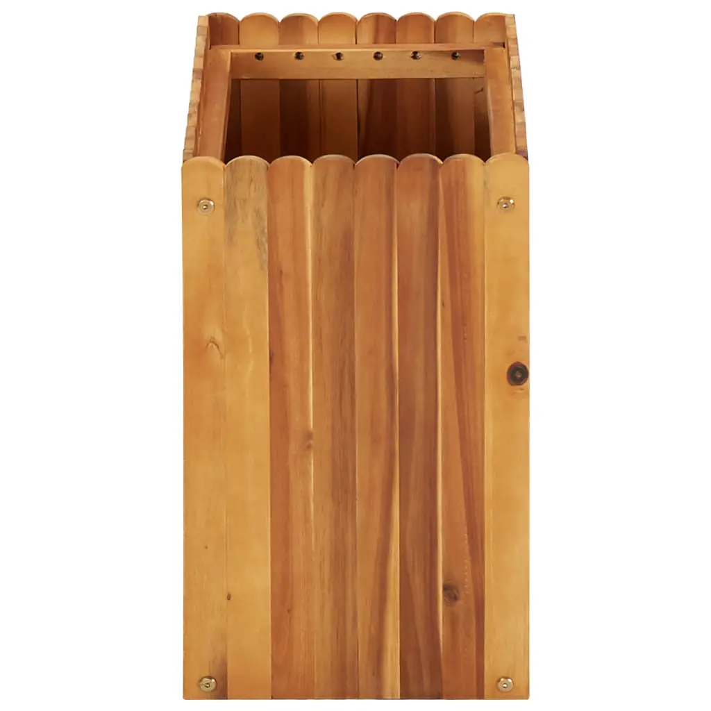 vidaXL Garden Planter 50x30x50 cm Solid Acacia Wood