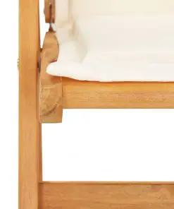 vidaXL Reclining Garden Chairs 2 pcs Brown Solid Acacia Wood