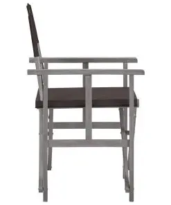 vidaXL Director’s Chairs Solid Acacia Wood