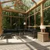 vidaXL 8 Piece Garden Lounge Set with Cushions Poly Rattan Grey
