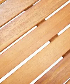 vidaXL 9 Piece Outdoor Dining Set Poly Rattan Acacia Wood Black