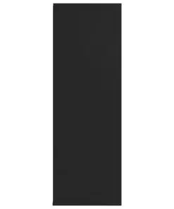 vidaXL Shoe Rack Black 54x34x100 cm Chipboard