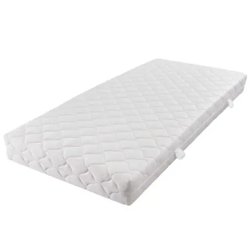 vidaXL Mattress with a Washable Cover 187x137x17 cm