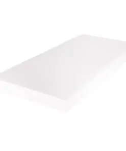vidaXL Mattress with a Washable Cover 203x153x17 cm
