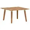 vidaXL Garden Coffee Table 60x60x36 cm Solid Acacia Wood