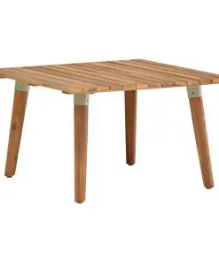 vidaXL Garden Coffee Table 60x60x36 cm Solid Acacia Wood