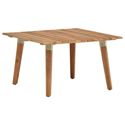 vidaXL Garden Coffee Table 60x60x36 cm Solid Acacia Wood