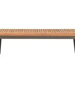 vidaXL Garden Coffee Table 110x55x36 cm Solid Acacia Wood