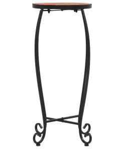 vidaXL Mosaic Tables 3 pcs Terracotta Ceramic