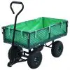 vidaXL Garden Hand Trolley Green 250 kg