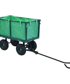 vidaXL Garden Hand Trolley Green 350 kg