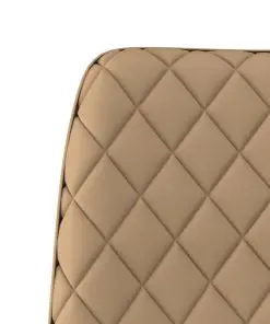 vidaXL Dining Chairs 2 pcs Cream Faux Leather