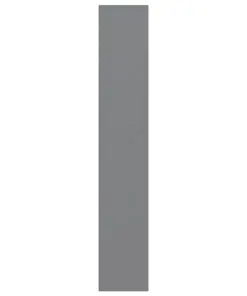 vidaXL CD Cabinet Grey 21x16x93.5 cm Chipboard