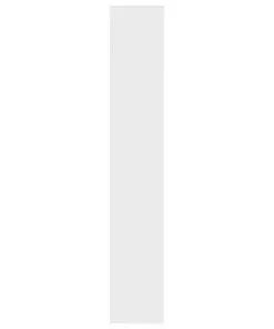 vidaXL Room Divider/Book Cabinet White 100x24x140 cm Chipboard
