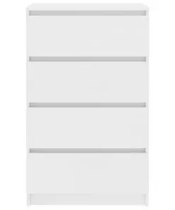 vidaXL Sideboard White 60x35x98.5 cm Chipboard