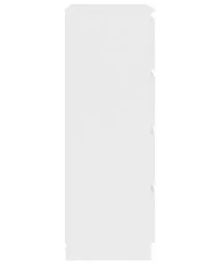 vidaXL Sideboard White 60x35x98.5 cm Chipboard