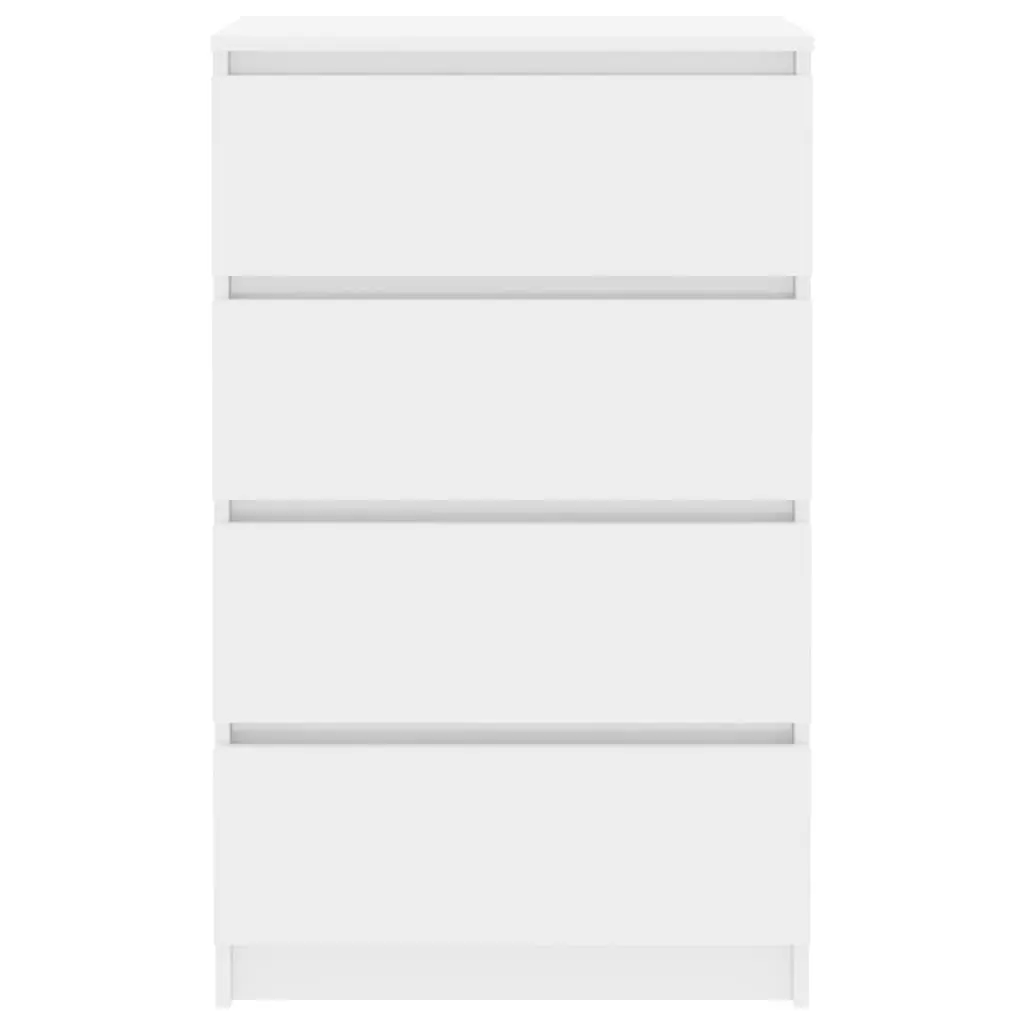 vidaXL Sideboard High Gloss White 60x35x98,5 cm Chipboard