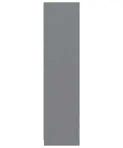 vidaXL Wardrobe Grey 100x50x200 cm Chipboard