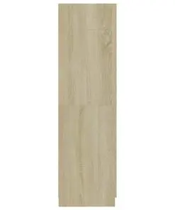 vidaXL Wardrobe Sonoma Oak 80x52x180 cm Chipboard