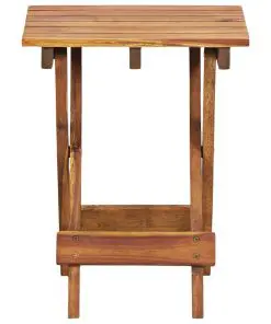 vidaXL Plant Stand 30x30x38 cm Solid Acacia Wood
