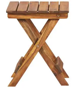 vidaXL Plant Stand 30x30x38 cm Solid Acacia Wood