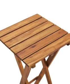 vidaXL Plant Stand 30x30x38 cm Solid Acacia Wood