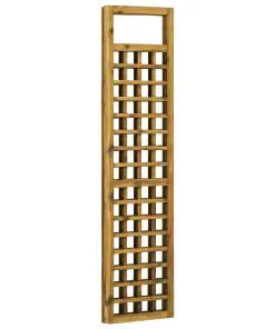 vidaXL 3-Panel Room Divider/Trellis Solid Acacia Wood 120×170 cm
