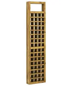 vidaXL 5-Panel Room Divider/Trellis Solid Acacia Wood 200×170 cm