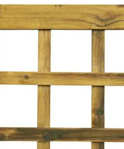 vidaXL 5-Panel Room Divider/Trellis Solid Acacia Wood 200×170 cm