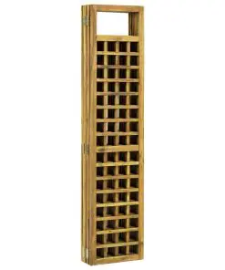 vidaXL 6-Panel Room Divider/Trellis Solid Acacia Wood 240×170 cm