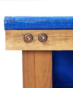 vidaXL Firewood Storage Shed 105x38x118 cm Solid Acacia Wood