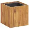 vidaXL Garden Raised Bed Pot 24.5×24.5×24.5 cm Solid Acacia Wood