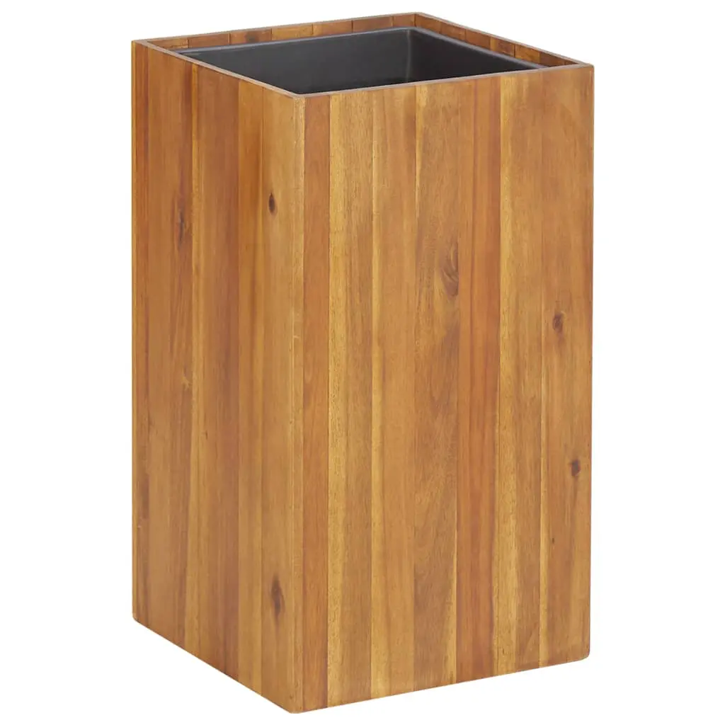 vidaXL Garden Planter 33.5×33.5×60 cm Solid Acacia Wood