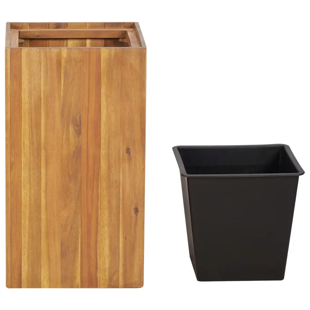 vidaXL Garden Planter 33.5×33.5×60 cm Solid Acacia Wood