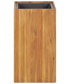 vidaXL Garden Planter 33.5×33.5×60 cm Solid Acacia Wood