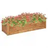 vidaXL Garden Raised Bed 160x60x44 cm Solid Acacia Wood vidaXL Garden Raised Bed 160x60x44 cm Solid Acacia Wood