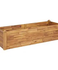 vidaXL Garden Bed 160x60x44 cm Solid Acacia Wood