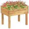 vidaXL Raised Garden Planter 50x40x45 cm Solid Acacia Wood vidaXL Raised Garden Planter 50x40x45 cm Solid Acacia Wood