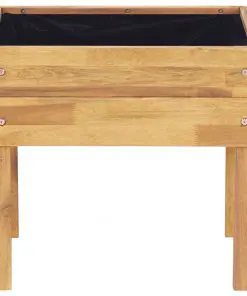 vidaXL Raised Garden Planter 50x40x45 cm Solid Acacia Wood