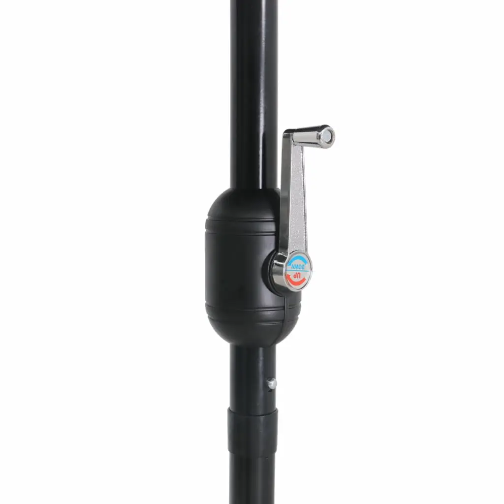 vidaXL Outdoor Parasol with Metal Pole 300 cm Azure