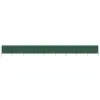 vidaXL 9-panel Wind Screen Fabric 1200×80 cm Green