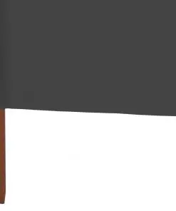 vidaXL 9-panel Wind Screen Fabric 1200×120 cm Anthracite