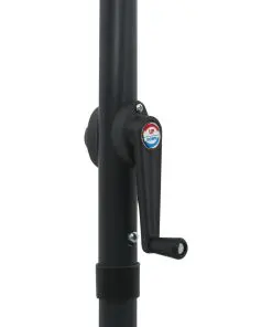 vidaXL Parasol Anthracite 200×211 cm Aluminium